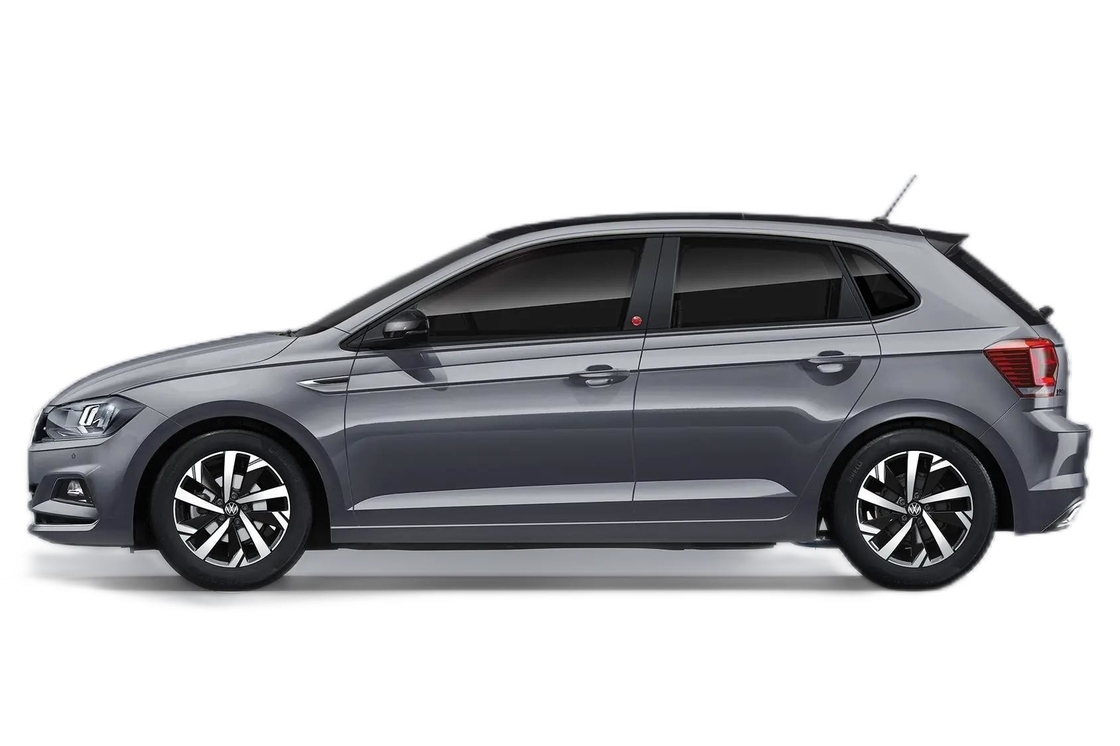 Volkswagen Benzynowy Samochód POLO 1.5L Dorośli Benzynowy Samochód Z 185km / H Maksymalna prędkość dla kierowców