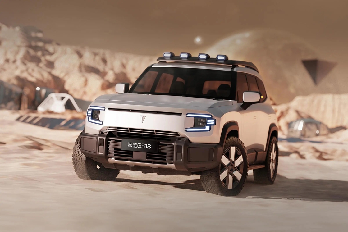 Changan DeepBlue Shenlan G318 4-kołowy SUV Hybrid elektryczny paliwowy 4WD Off-road Ev Auto Nowy pojazd energetyczny