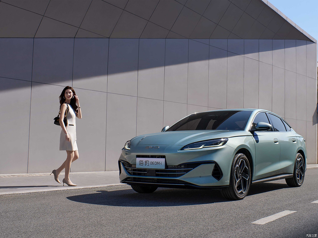 Maksymalna prędkość 180 km/h BYD Electric Car Seal 06 średniej wielkości Plug In Hybrid Electric Car