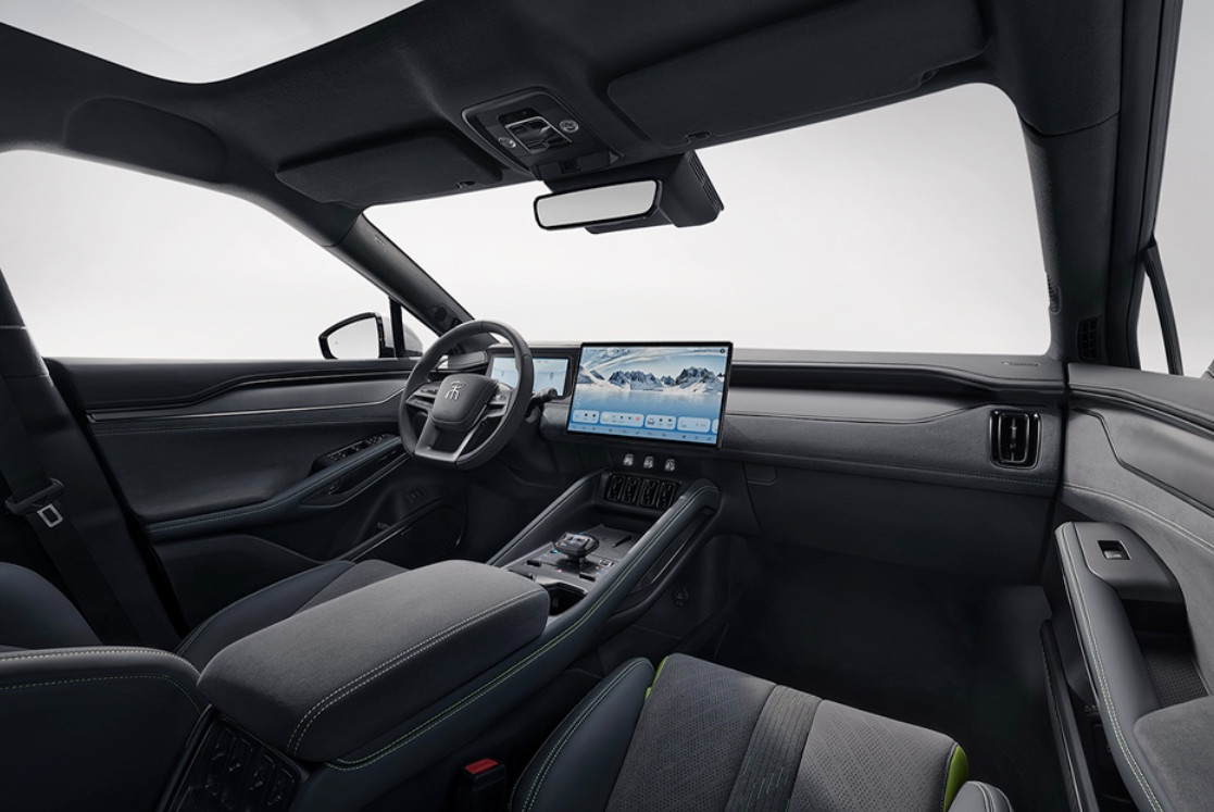662km 4WD BYD Elektryczny samochód 5 drzwi 5 miejsc BYD Song L EV Nowy pojazd SUV