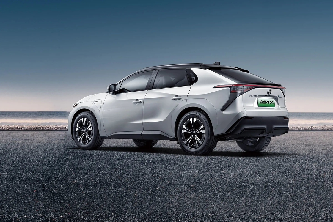250 mil zasięgu Toyota SUV Elektryczny samochód 5 miejsc czysty elektryczny Toyota Bz 4X Auto