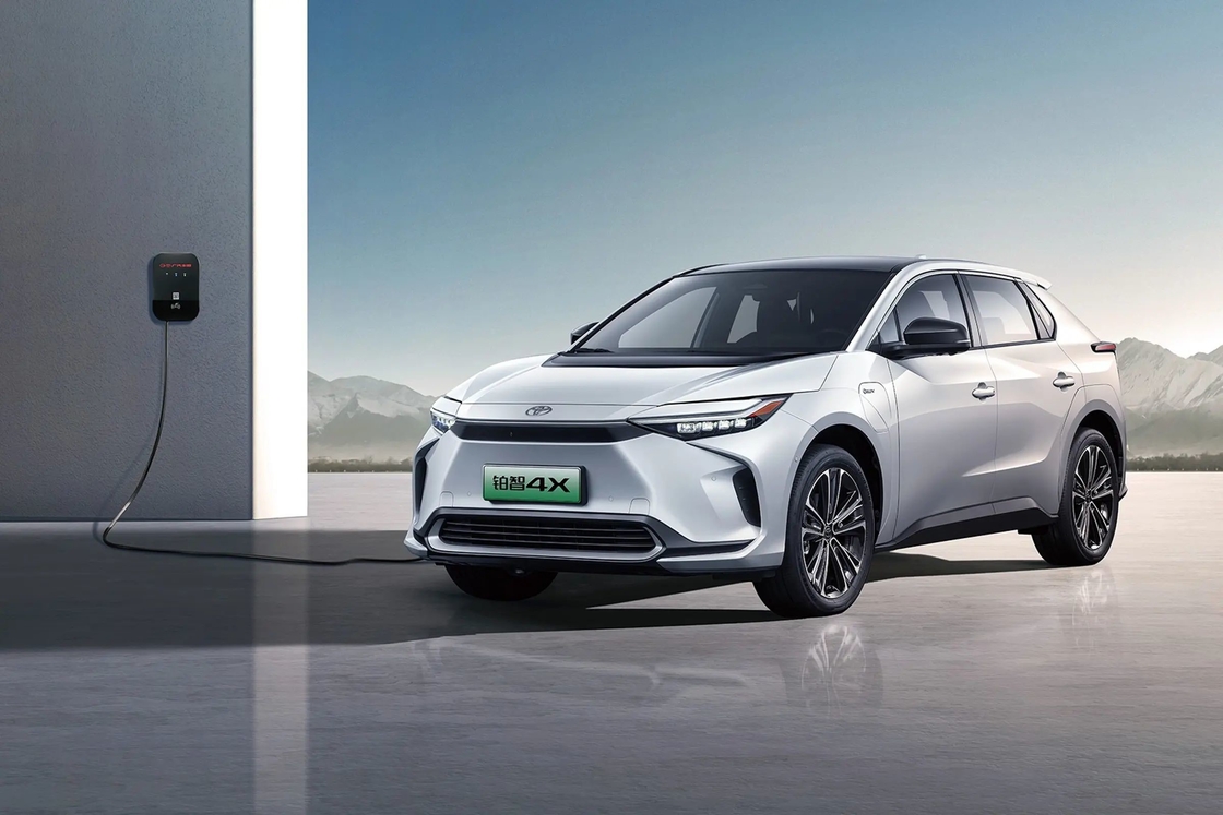 Elektro Toyota Electric Car Pure Electric Mid Size Toyota Bz4x Elektryczny SUV
