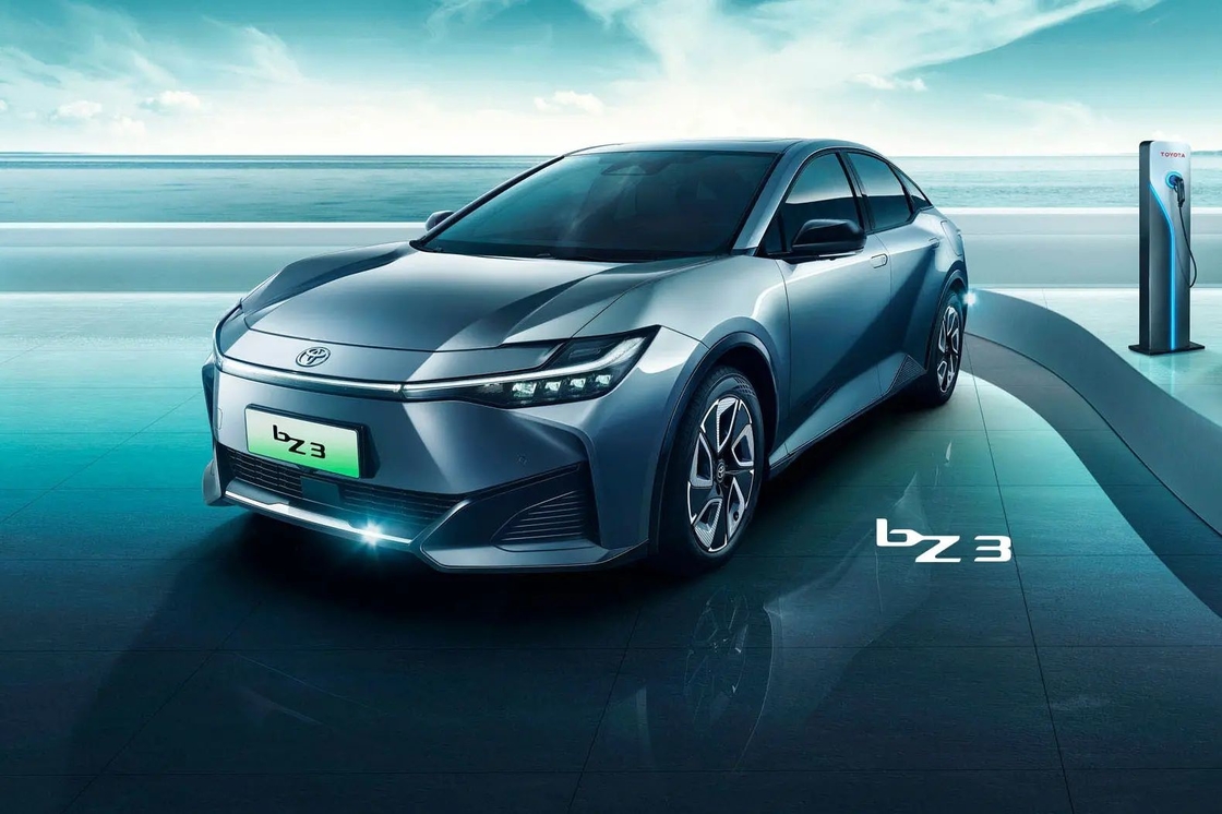 Średnia wielkość Toyota Electric Sedan 517km Elite PRO Pure Electric Toyota Bz3 EV