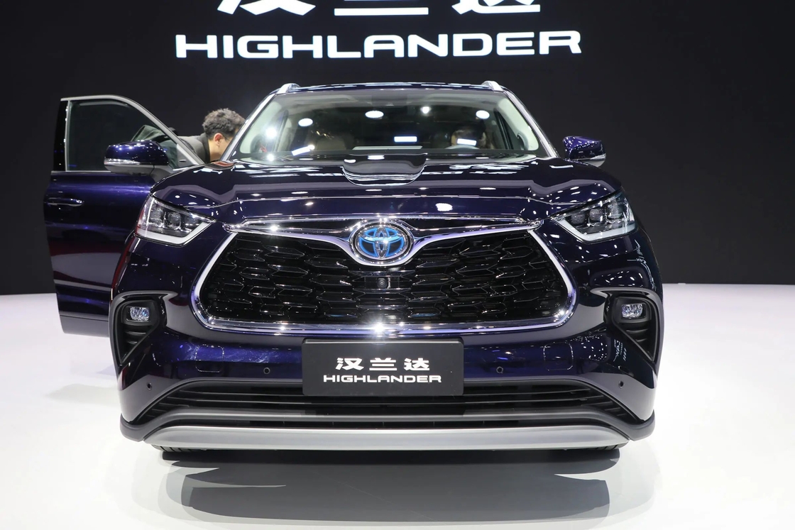 4 drzwi 5 miejsc Toyota Highlander Samochód z paliwem, napędem turbo i systemem hybrydowym