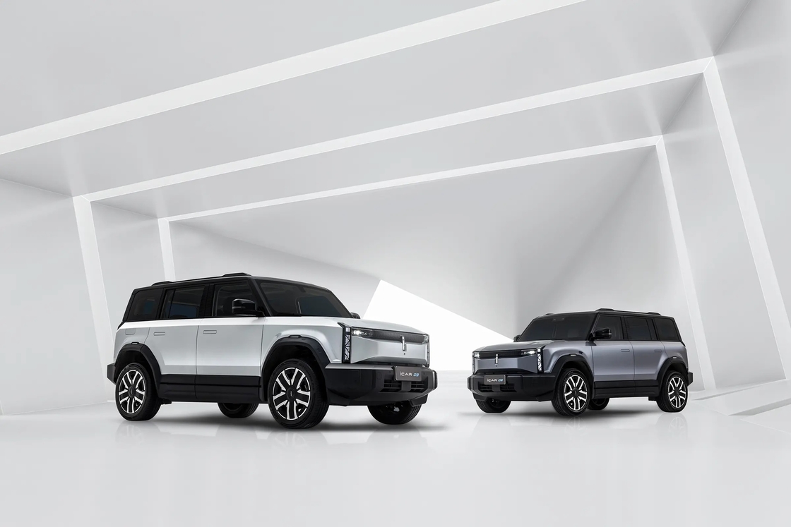 Icar 03 Chery Samochód elektryczny 5 drzwi 5 miejsc SUV Szybkie ładowanie 0,5 godziny