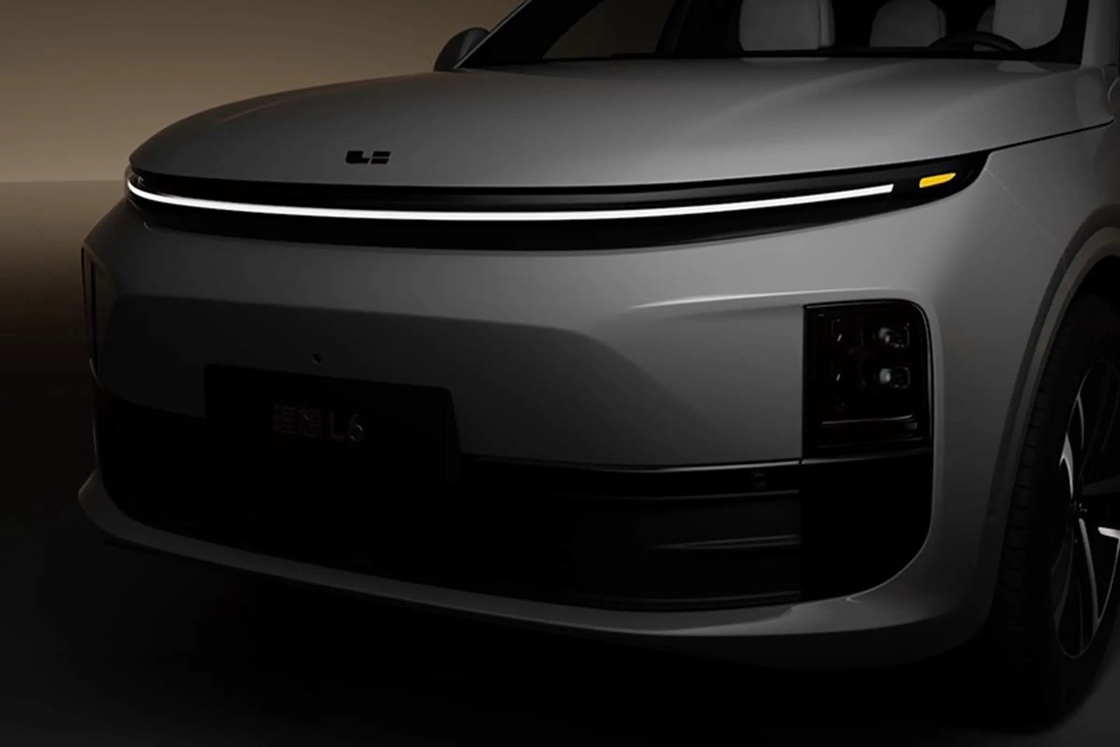 L6 Lixiang Electric Car Luxury SUV z 1,5T Range Extenderem i 36,8kWh baterii