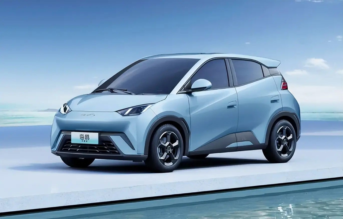 5 drzwi 4 miejsca BYD Elektryczny samochód hatchback Seagull Jednorazowa automatyczna skrzynia biegów