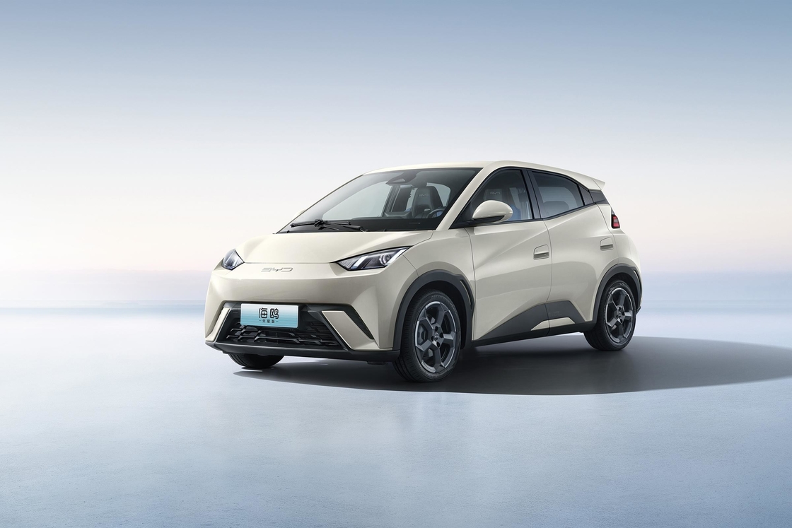 5 drzwi 4 miejsca BYD Elektryczny samochód hatchback Seagull Jednorazowa automatyczna skrzynia biegów