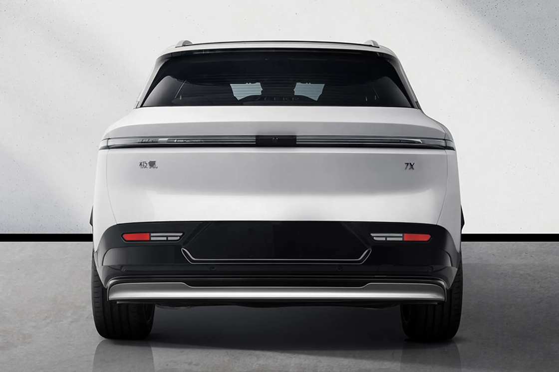 2025 Zeekr 7X 5 drzwi 5 miejsc czysty SUV elektryczny z lewym kierownicą Hot Booking z Chin na Sa