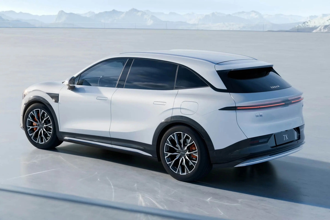 2025 Zeekr 7X 5 drzwi 5 miejsc czysty SUV elektryczny z lewym kierownicą Hot Booking z Chin na Sa