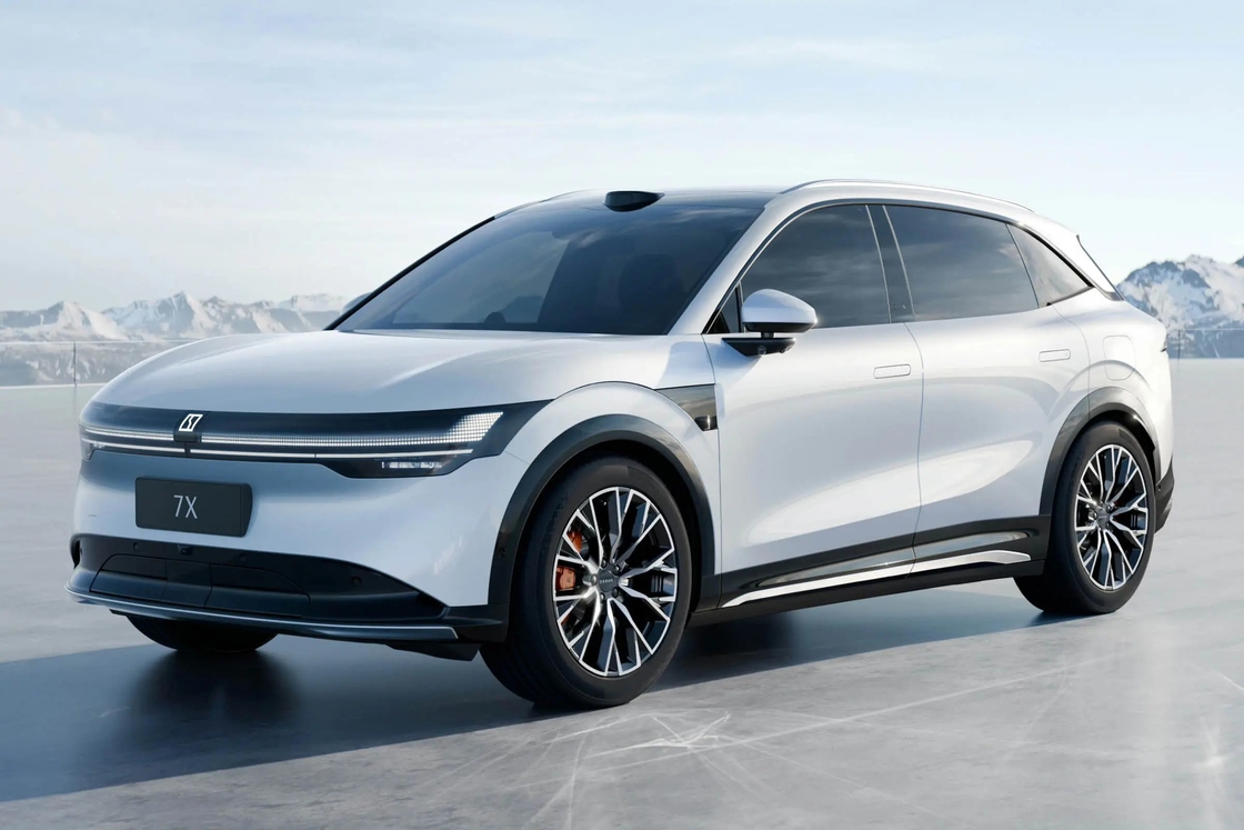 2025 Zeekr 7X 5 drzwi 5 miejsc czysty SUV elektryczny z lewym kierownicą Hot Booking z Chin na Sa