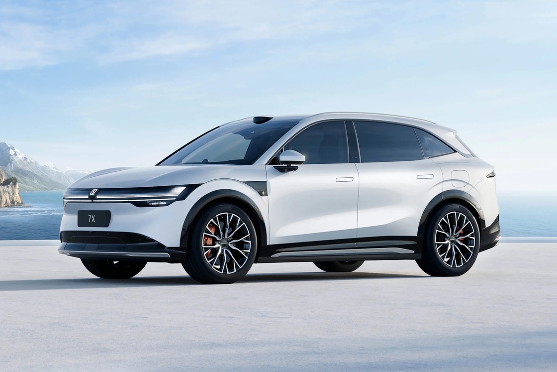 2025 Zeekr 7X 5 drzwi 5 miejsc czysty SUV elektryczny z lewym kierownicą Hot Booking z Chin na Sa