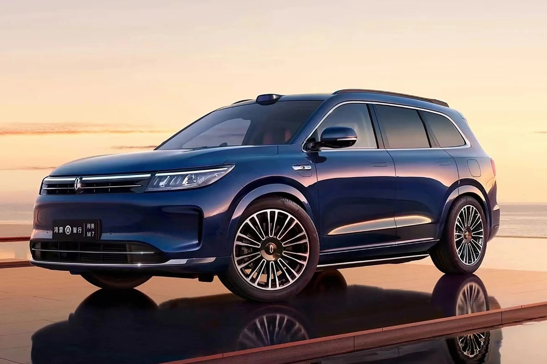 2024 Aito Wenjie M7 czysto elektryczny samochód luksusowy SUV 1,5T długiego zasięgu AITO M5 M7 M9 na magazynie
