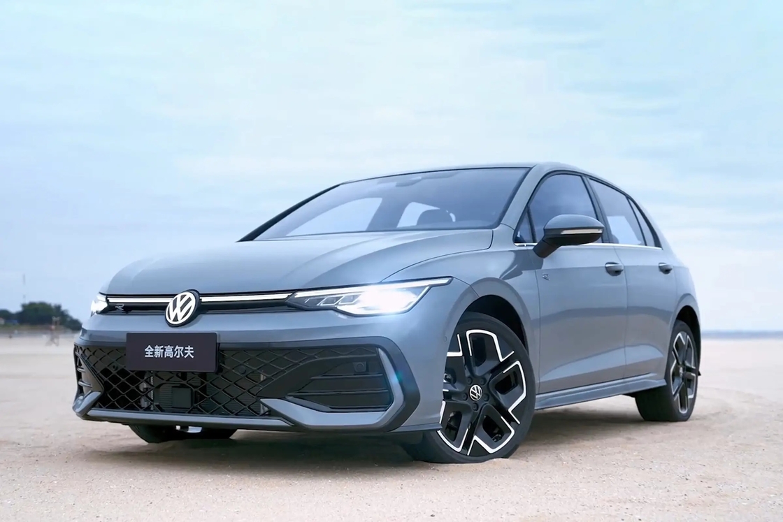 Volkswagen używane samochody 2023 GOLF PRO 200TSI lewy VW GOLF 4 5 6 7 8 GTI z napędem ręcznym Benzynowy samochód Nowy produkowany w Chinach LED Kamera elektryczna