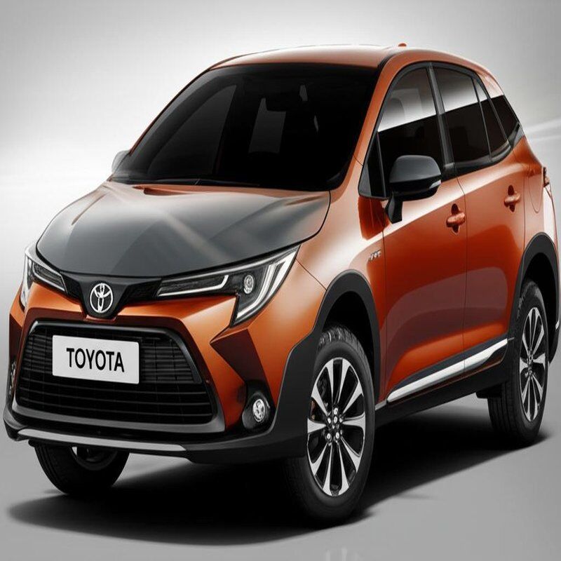 Wielobarwny samochód Toyota o pojemności 1000-1600CC i pojemności zbiornika paliwa 50-80L